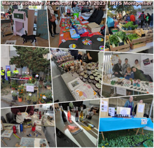 Montage photos des stands